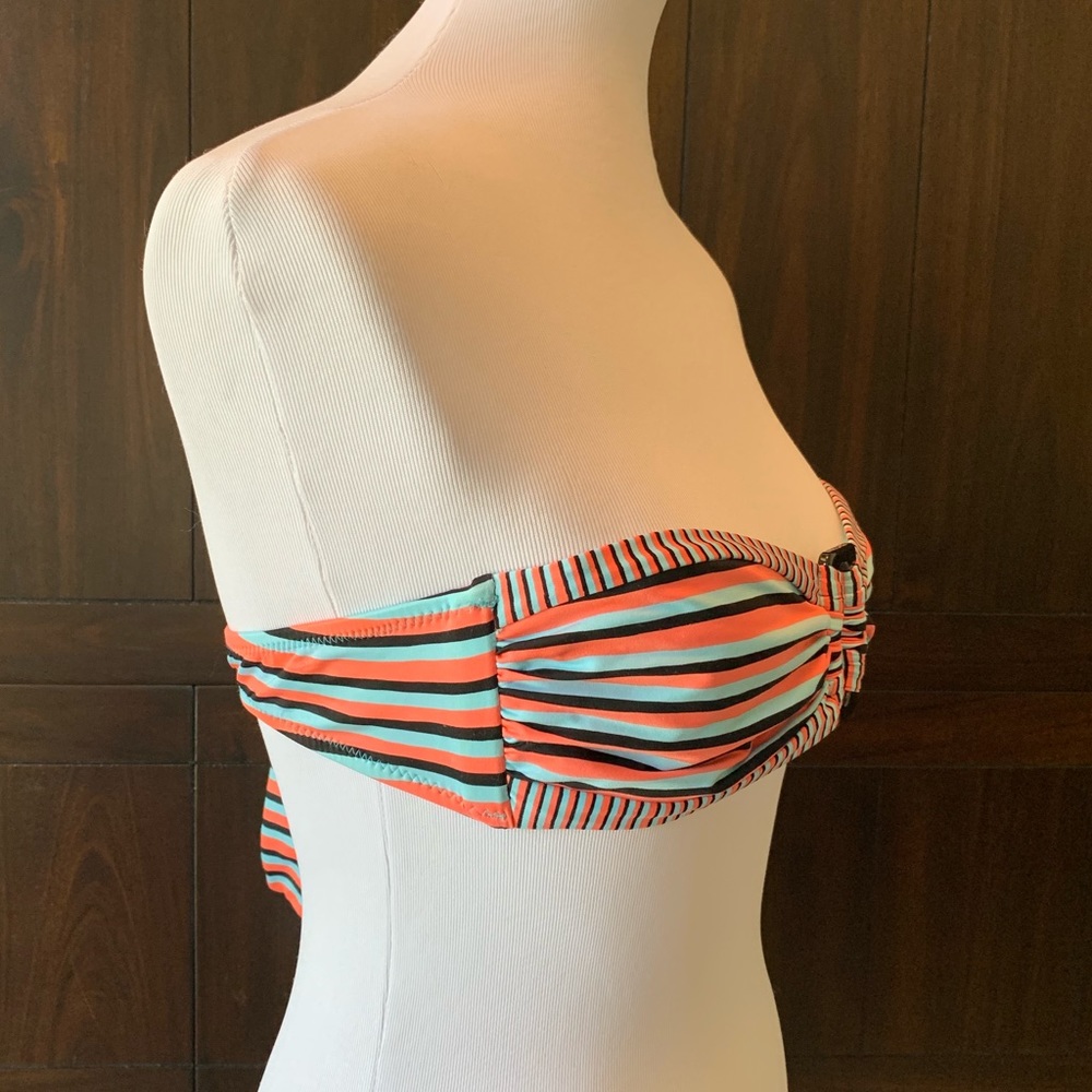 Nanette Lepore Strapless 👙 bikini top sz M